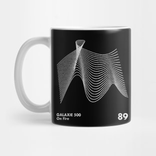 Galaxie 500 / On Fire / Minimalist Artwork Design Mug